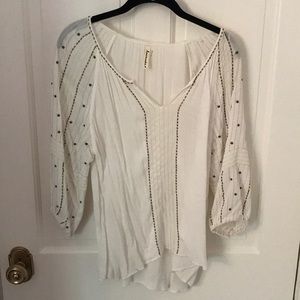 Beautiful white embellished top